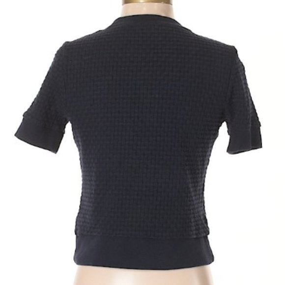 Banana Republic Jeweled Insect Basket Weave Top- Sz. XS - Picture 3 of 10